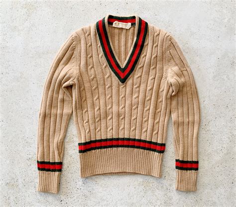 vintage gucci sweater mens|vintage gucci sweaters for sale.